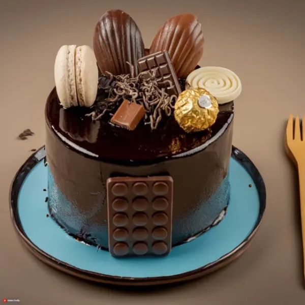 Chocolate Glazed Cake